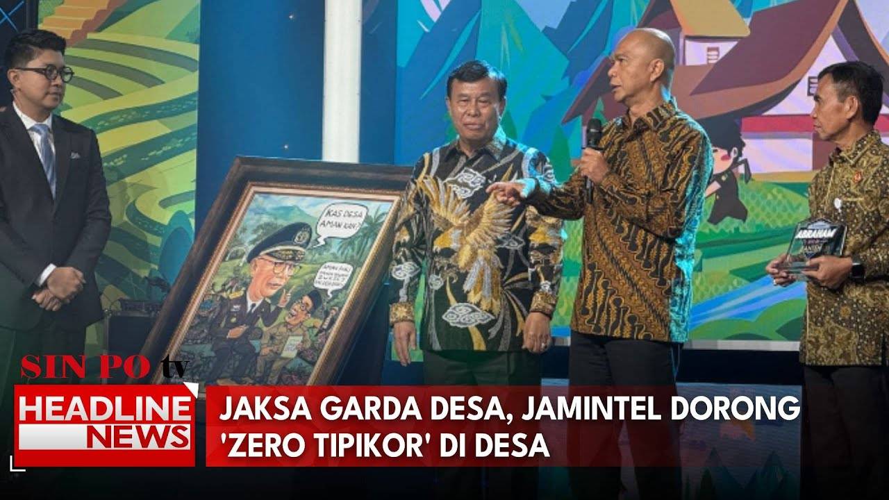 Jaksa Garda Desa, Jamintel Dorong 'Zero Tipikor' di Desa