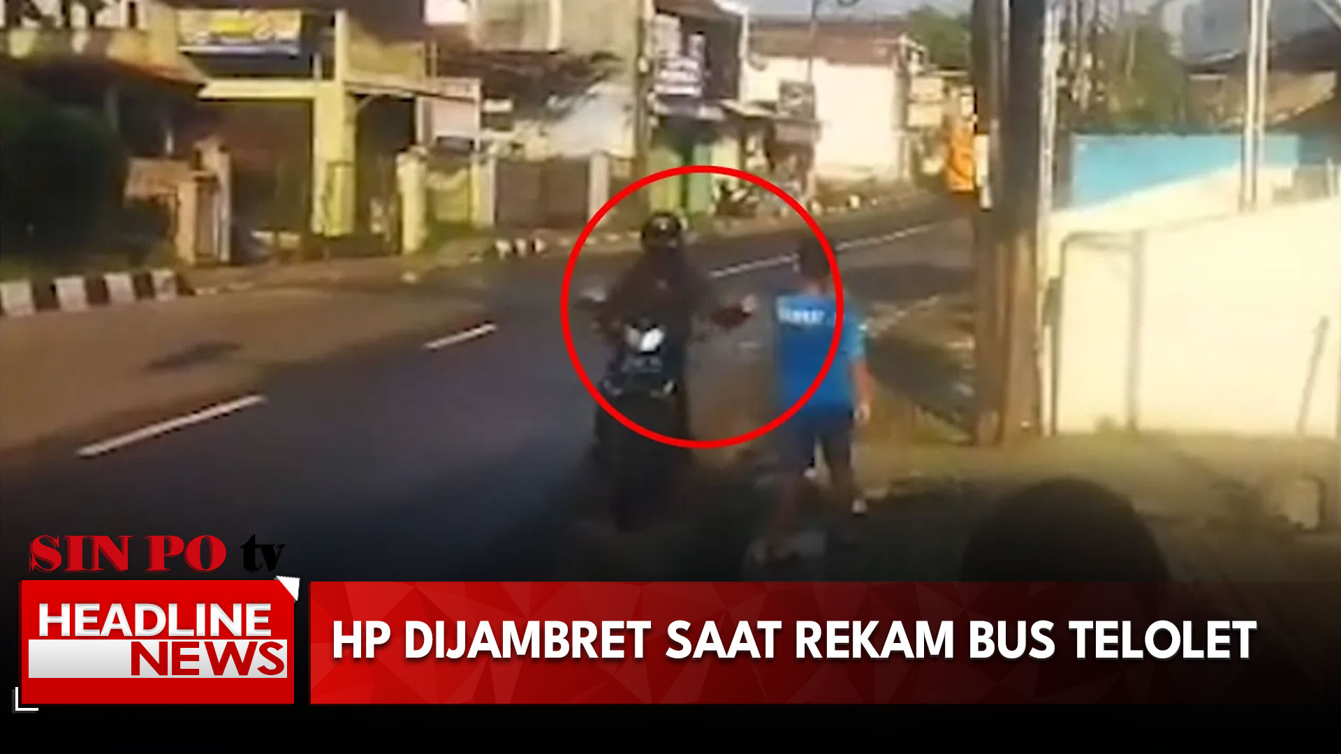 Jambret Hp Bocah Penggemar Telolet Viral Di Media Sosial