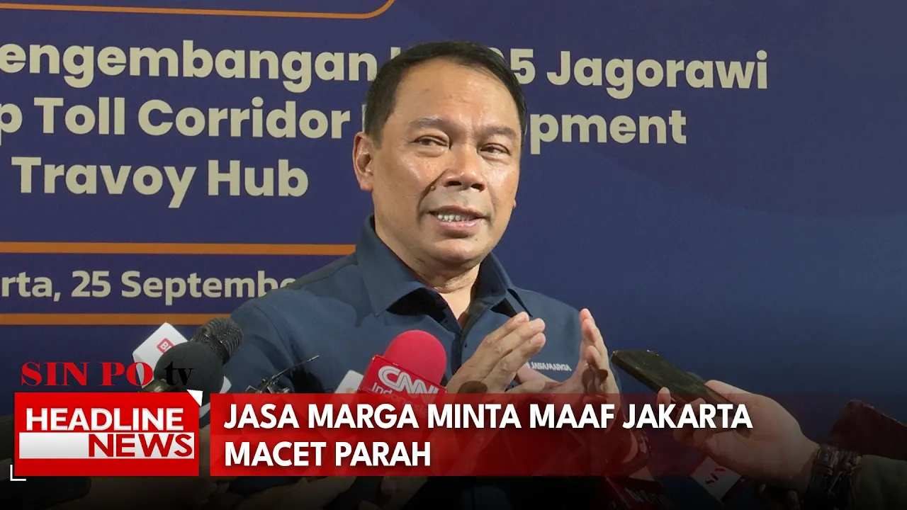 Jasa Marga Minta Maaf Jakarta Macet Parah