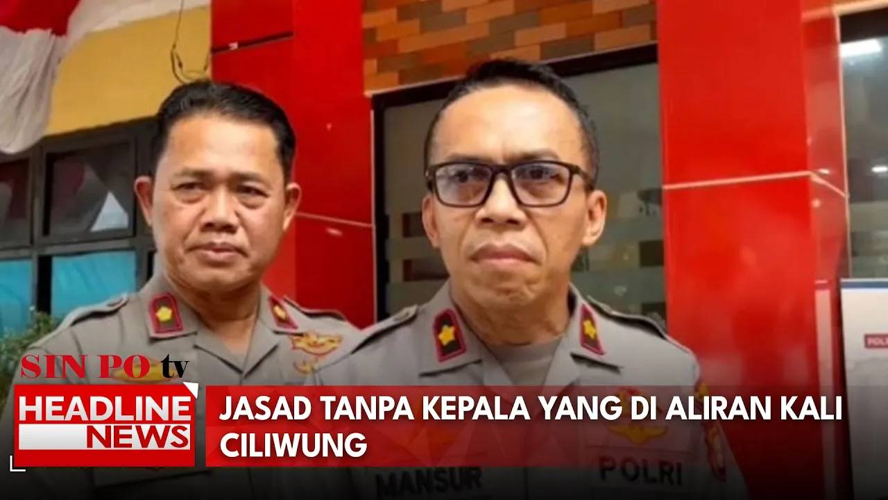 Jasad Tanpa Kepala Yang Di Aliran Kali Ciliwung Adalah Karyawan Kemendagri