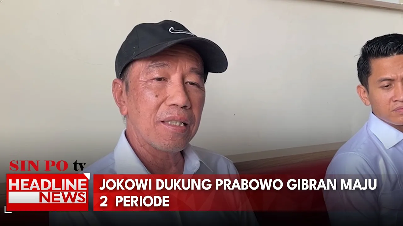 Jokowi Dukung Prabowo Gibran Maju 2  Periode