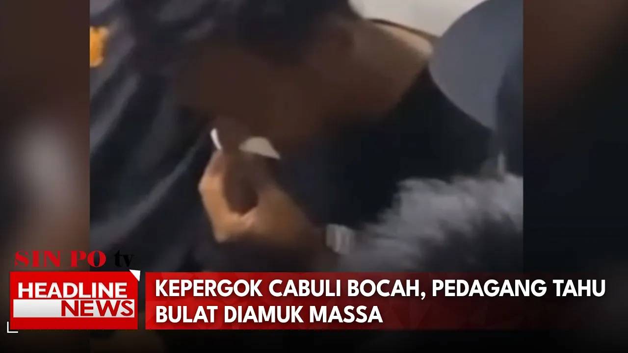 Kepergok Cabuli Bocah, Pedagang Tahu Bulat Diamuk Massa