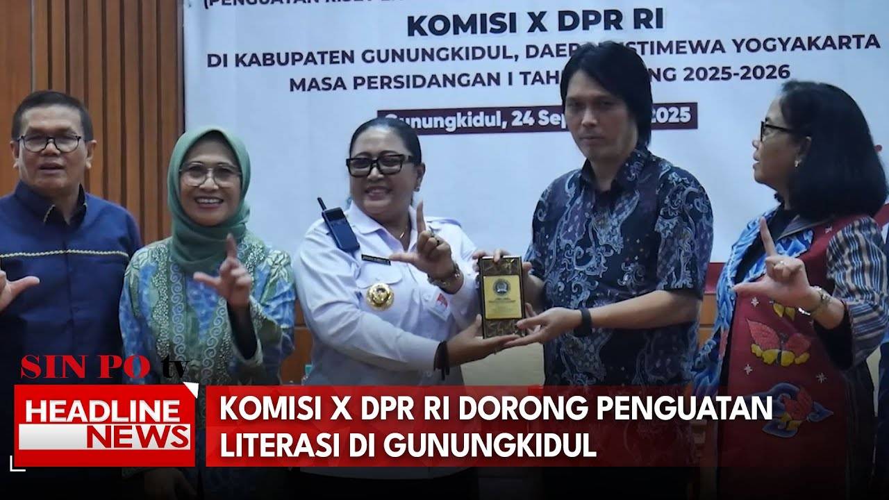 Komisi X DPR RI Dorong Penguatan Literasi di Gunungkidul