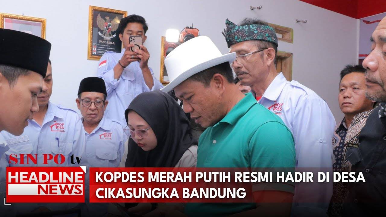 Kopdes Merah Putih Resmi Hadir Di Desa Cikasungka Bandung