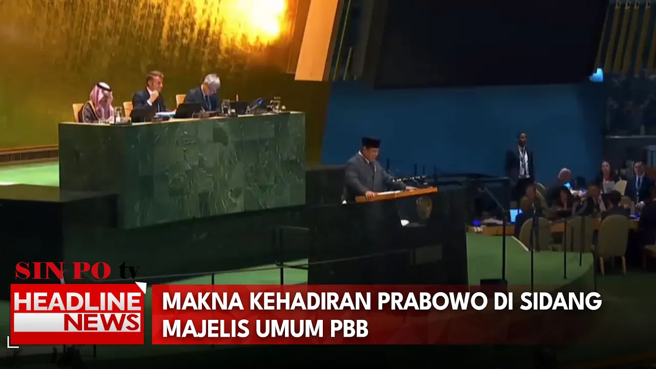 Makna Kehadiran Prabowo di Sidang Majelis Umum PBB