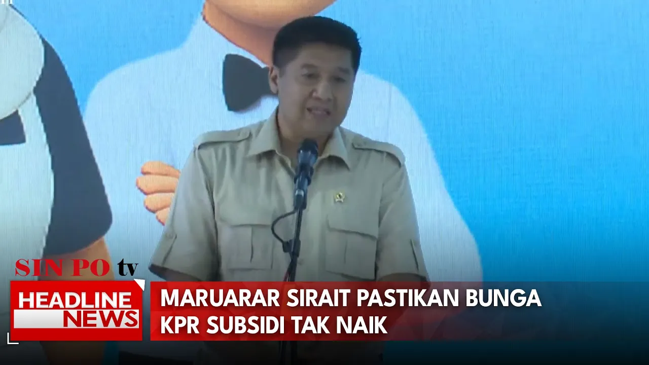 Maruarar Sirait Pastikan Bunga KPR Subsidi Tak Naik