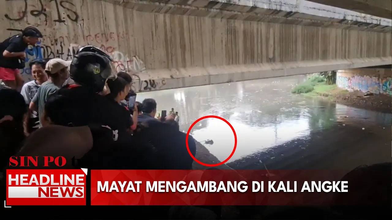 Mayat Mengambang Di Kali Angke