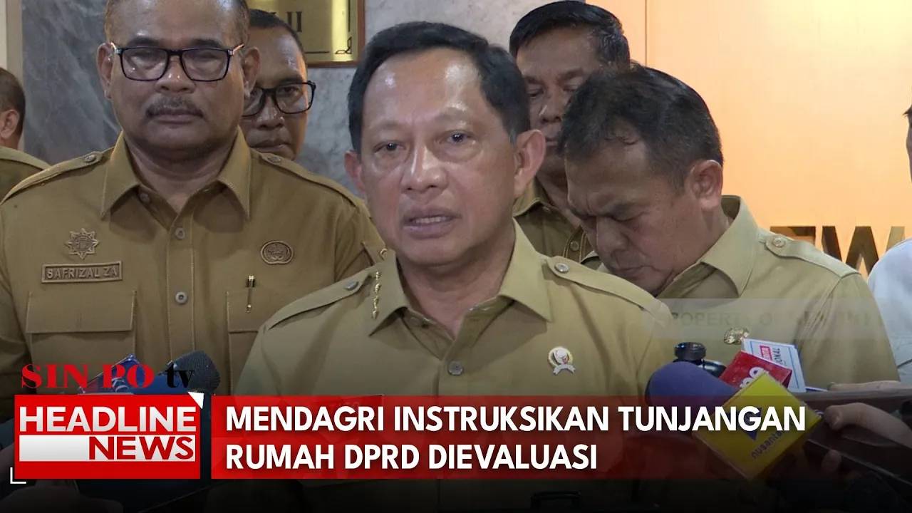 Mendagri Instruksikan Tunjangan Rumah DPRD Dievaluasi