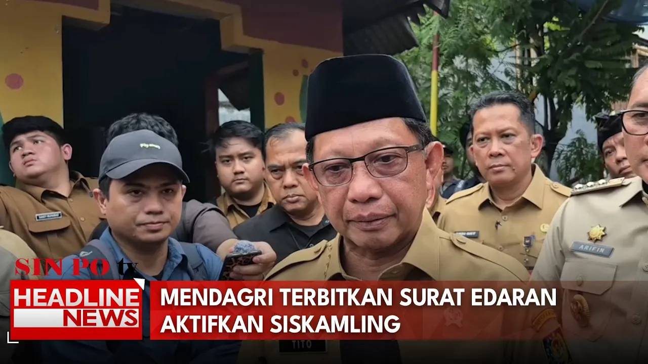 Mendagri Terbitkan Surat Edaran Aktifkan Siskamling