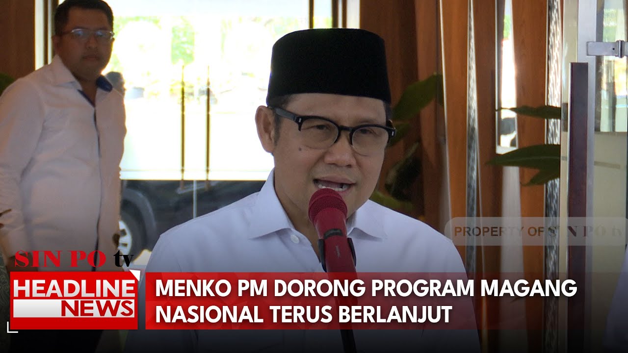 Menko PM Dorong Program Magang Nasional Terus Berlanjut