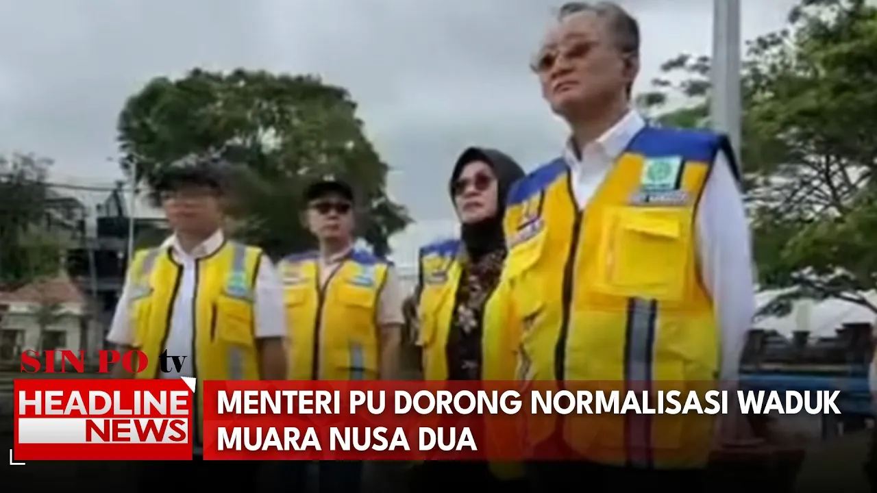 Menteri PU Dorong Normalisasi Waduk Muara Nusa Dua