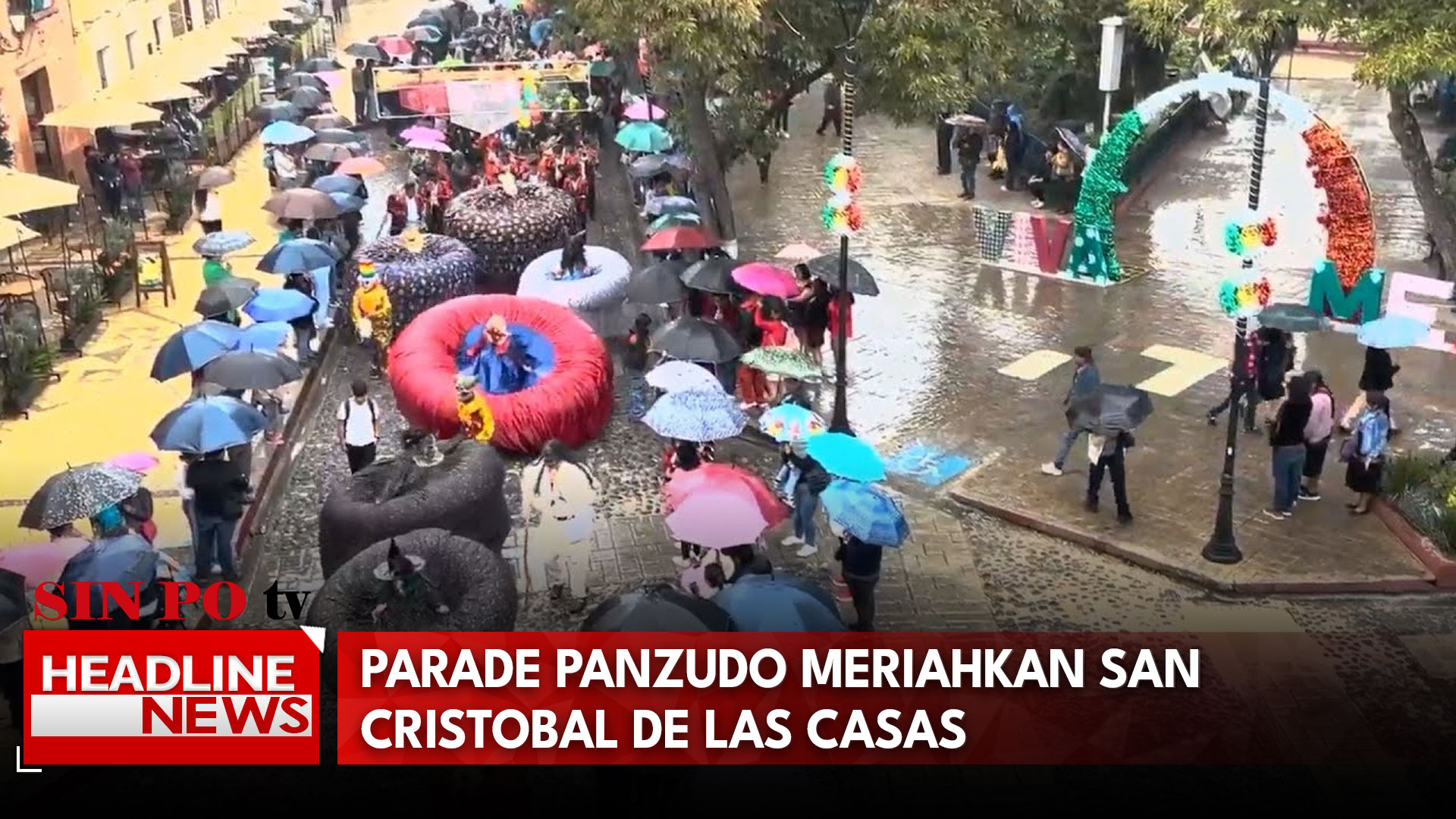 Parade Panzudo Meriahkan San Cristobal de Las Casas