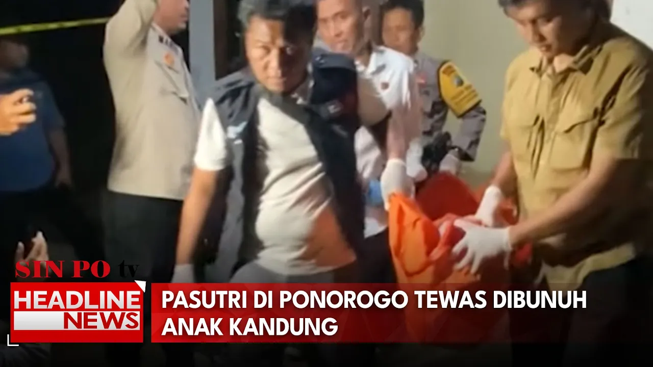 Pasutri di Ponorogo Tewas Dibunuh Anak Kandung