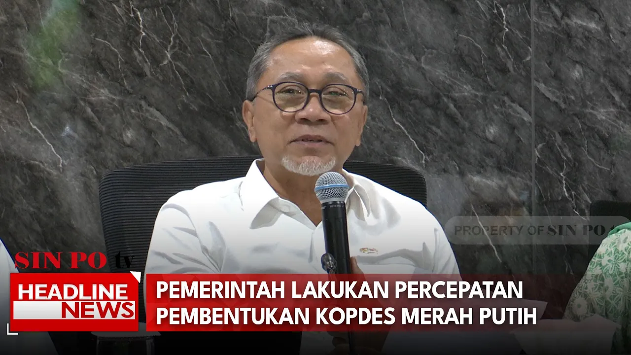 Pemerintah Lakukan Percepatan Pembentukan Kopdes Merah Putih