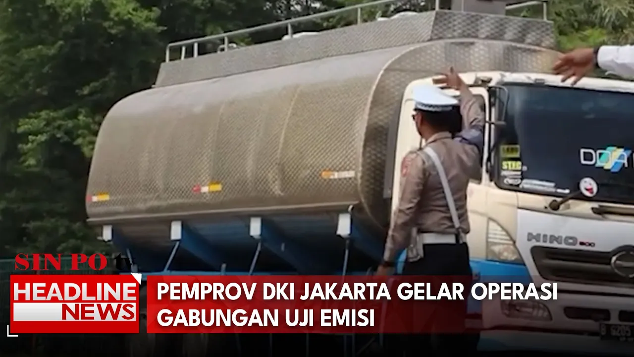 Pemprov DKI Jakarta Gelar Operasi Gabungan Uji Emisi