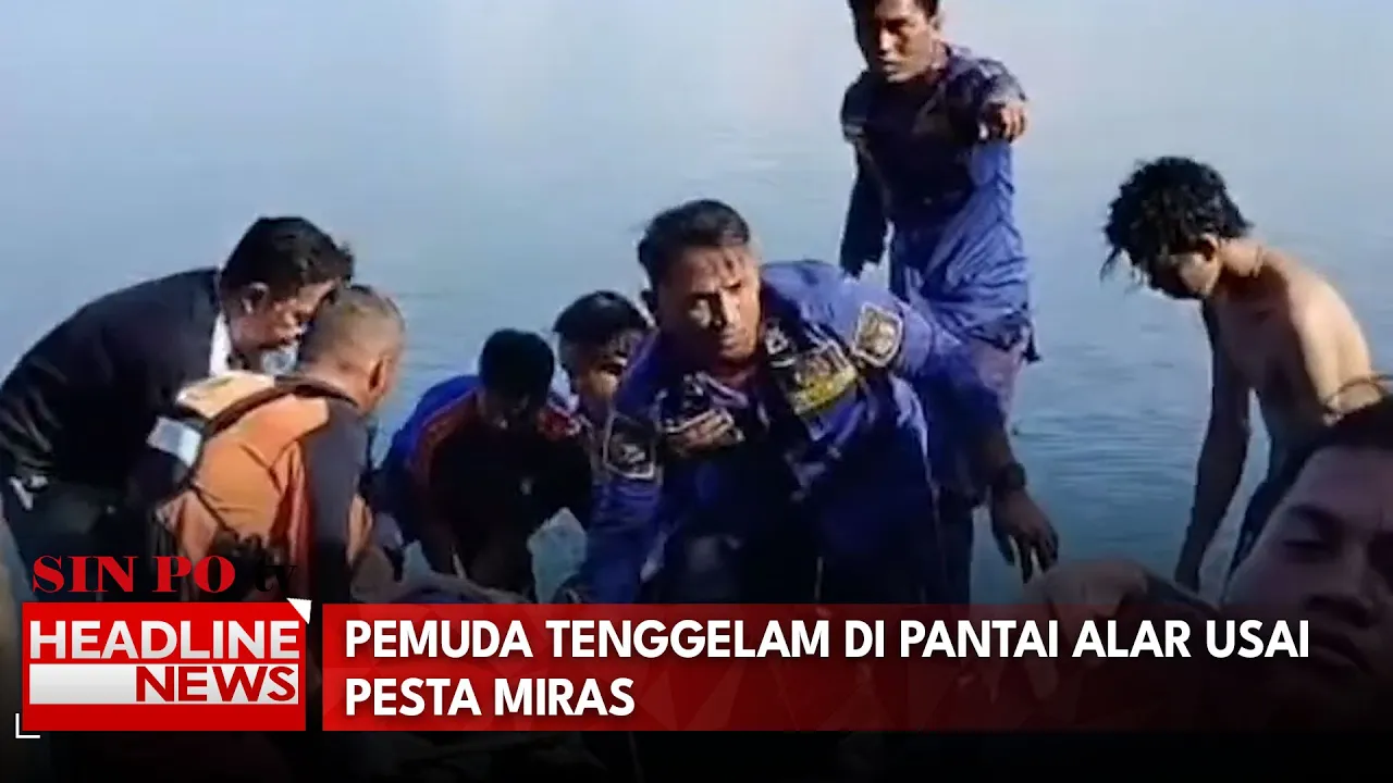 Pemuda Tenggelam Di Pantai Alar Usai Pesta Miras