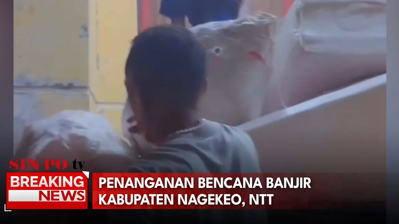 Penanganan Bencana Banjir Kabupaten Nagekeo, NTT