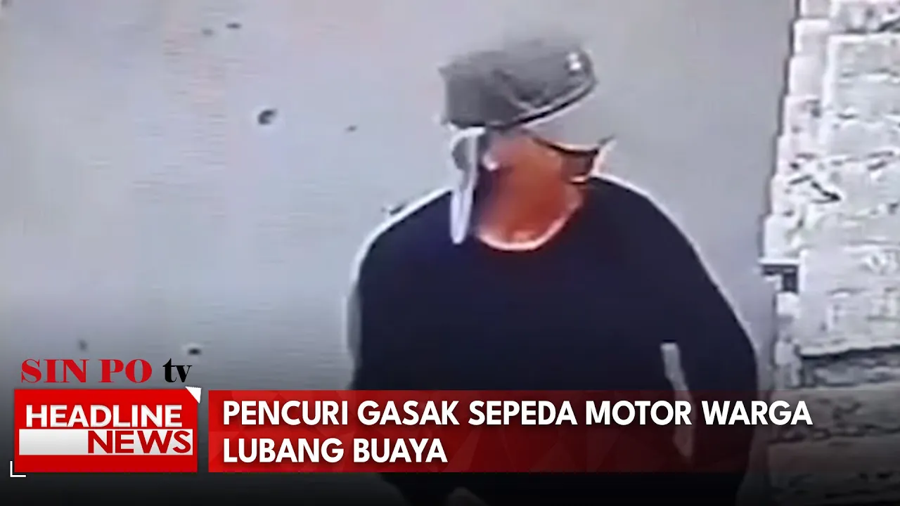 Pencuri Gasak Sepeda Motor Warga Lubang Buaya