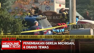 Penembakan Gereja Michigan, 4 Orang Tewas