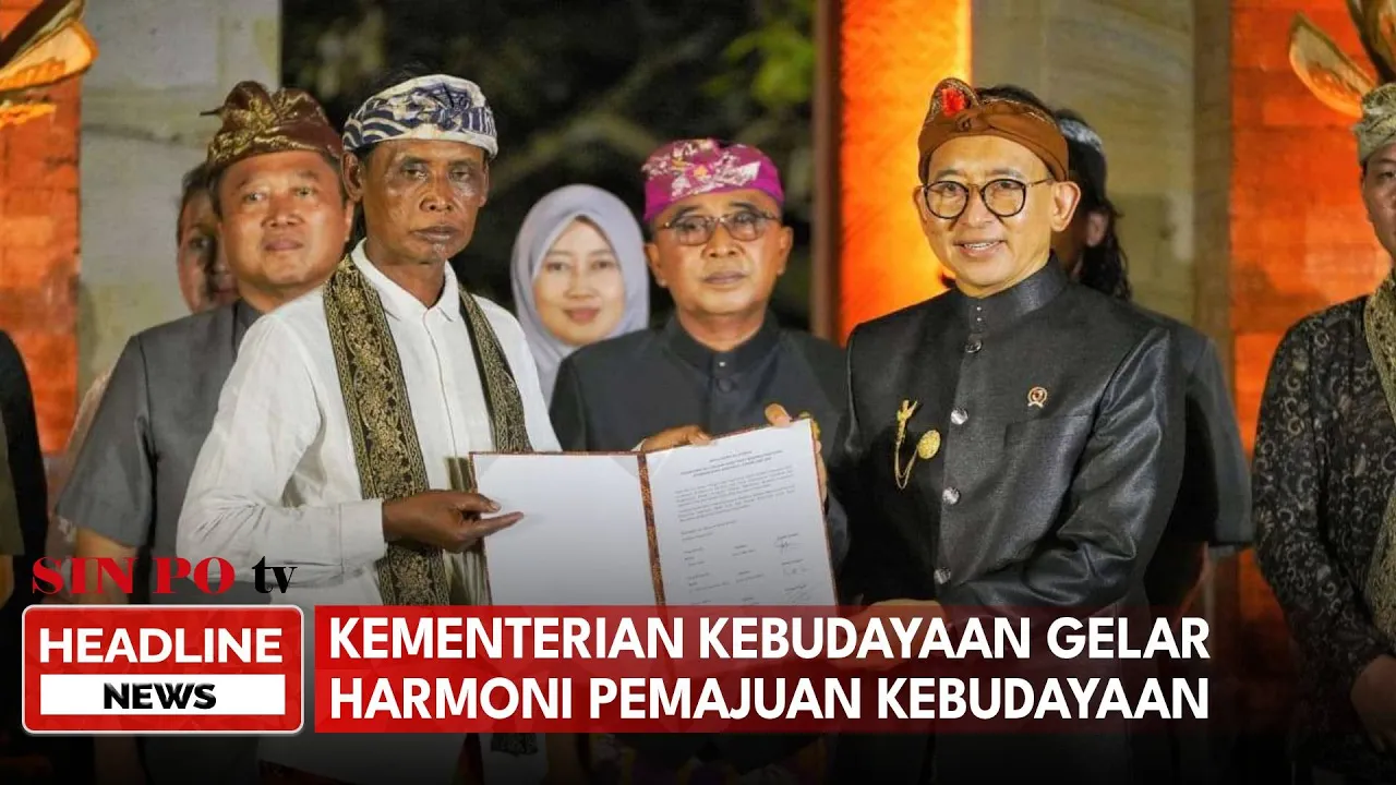 Perkuat Ekosistem Pemajuan Kebudayaan, Kementerian Kebudayaan Gelar Harmoni Pemajuan Kebudayaan