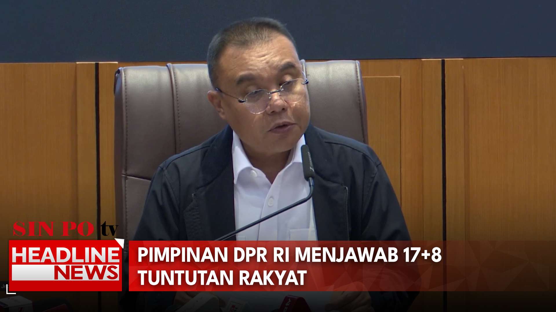 Pimpinan DPR RI Menjawab 17+8 Tuntutan Rakyat