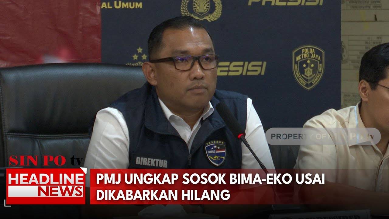 PMJ Ungkap Sosok Bima-Eko Usai Dikabarkan Hilang