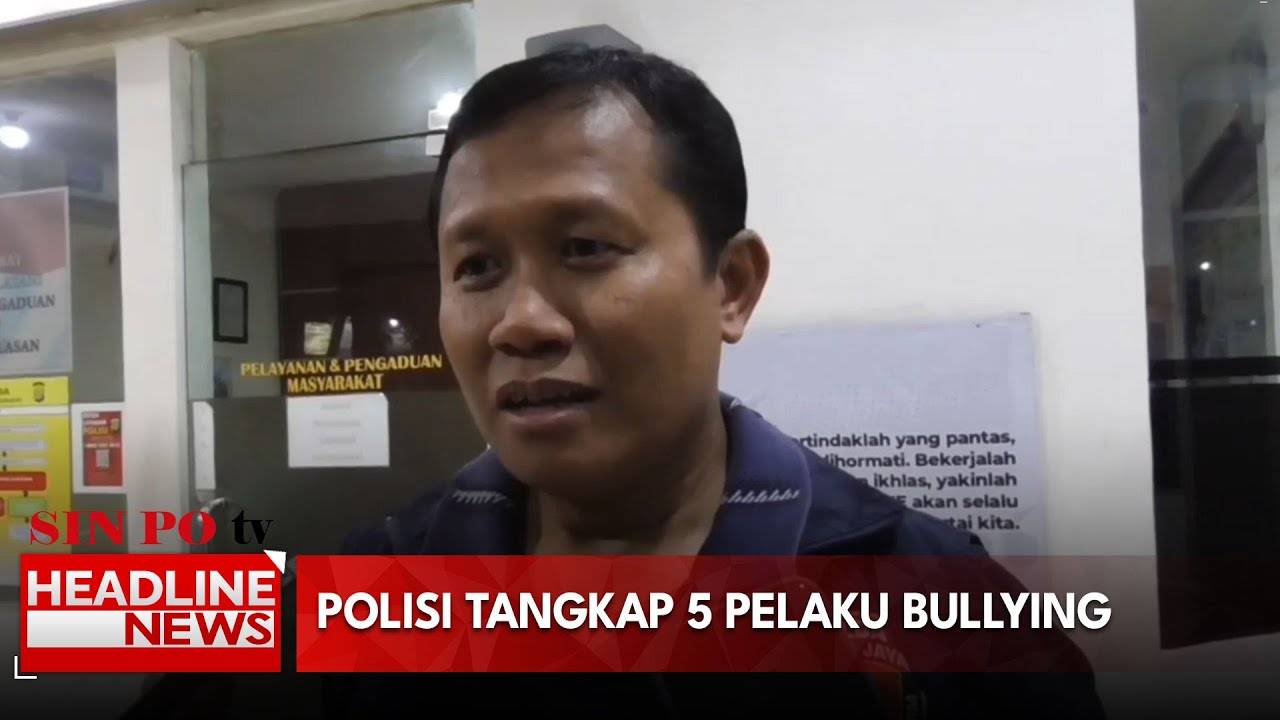 Polisi Tangkap 5 Pelaku Bullying
