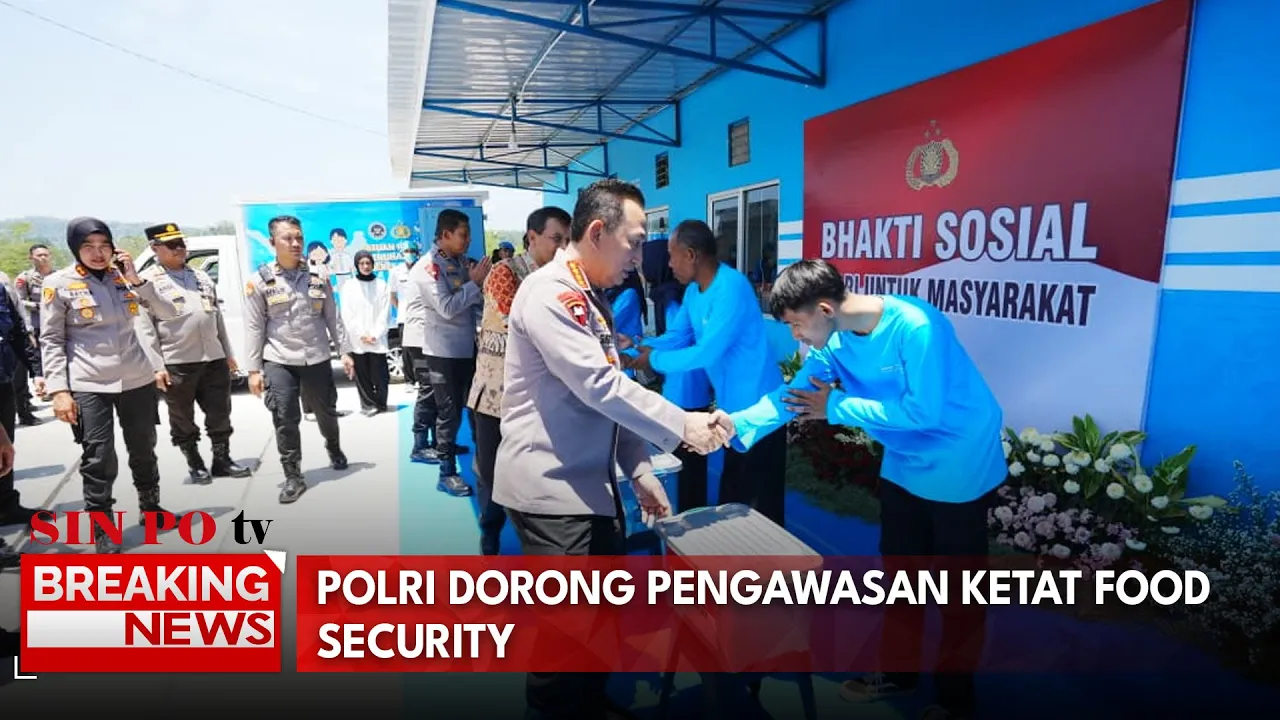 Polri Dorong Pengawasan Ketat Food Security