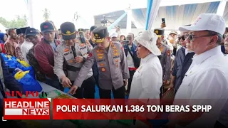 Polri Salurkan 1.386 Ton Beras SPHP