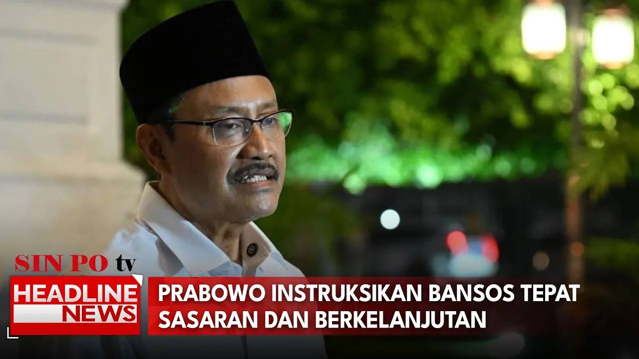Prabowo Instruksikan Bansos Tepat Sasaran Dan Berkelanjutan