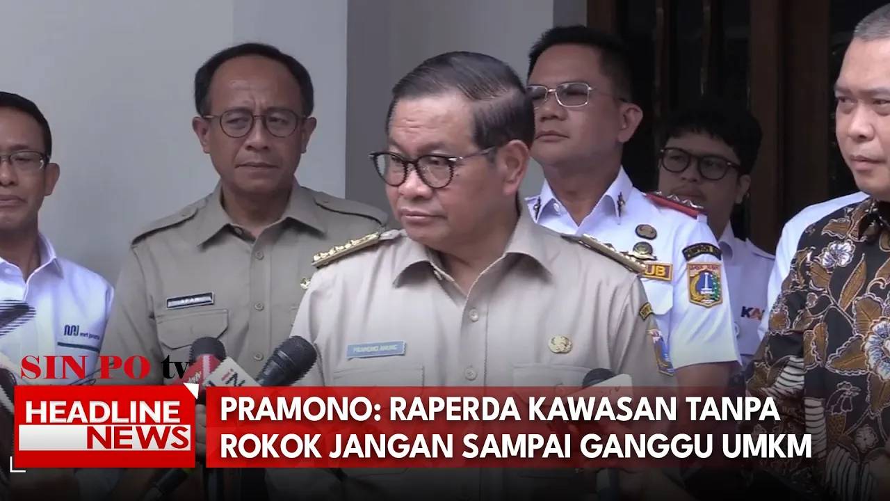 Pramono: Raperda Kawasan Tanpa Rokok Jangan Sampai Ganggu UMKM
