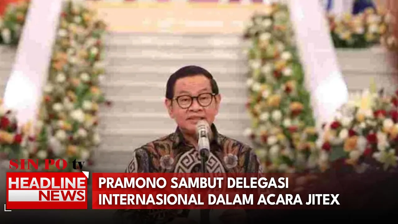 Pramono Sambut Delegasi Internasional Dalam Acara JITEX