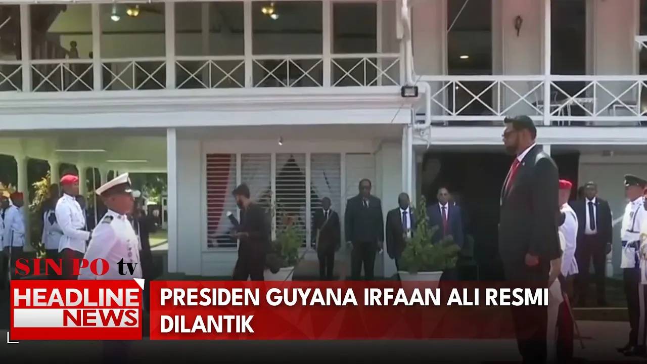 Presiden Guyana Irfaan Ali Resmi Dilantik