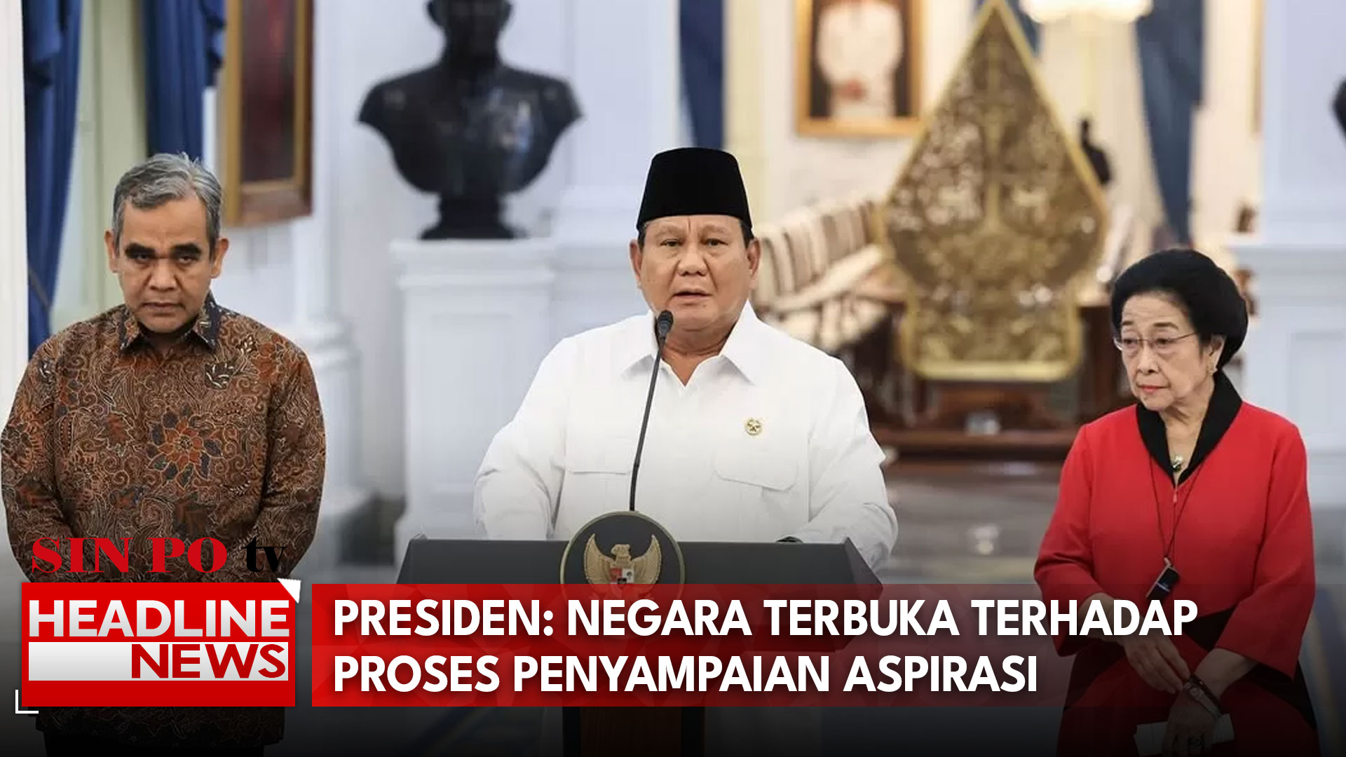 Presiden: Negara Terbuka Terhadap Proses Penyampaian Aspirasi