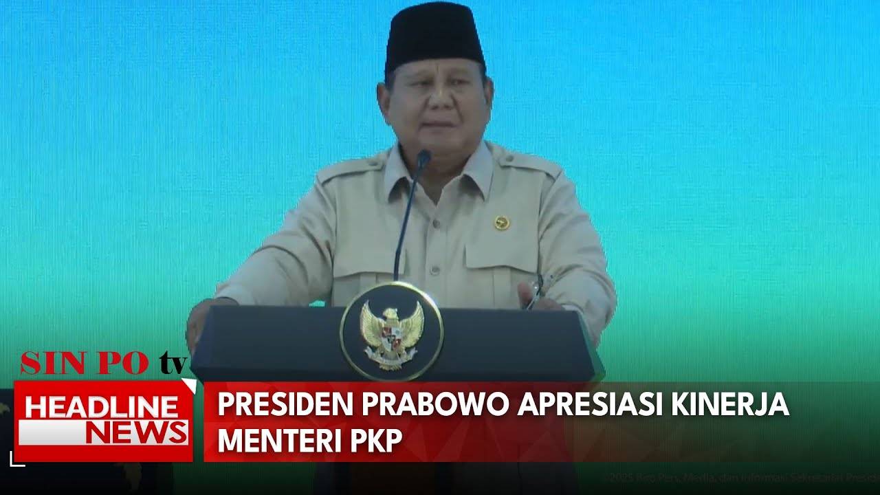 Presiden Prabowo Apresiasi Kinerja Menteri PKP