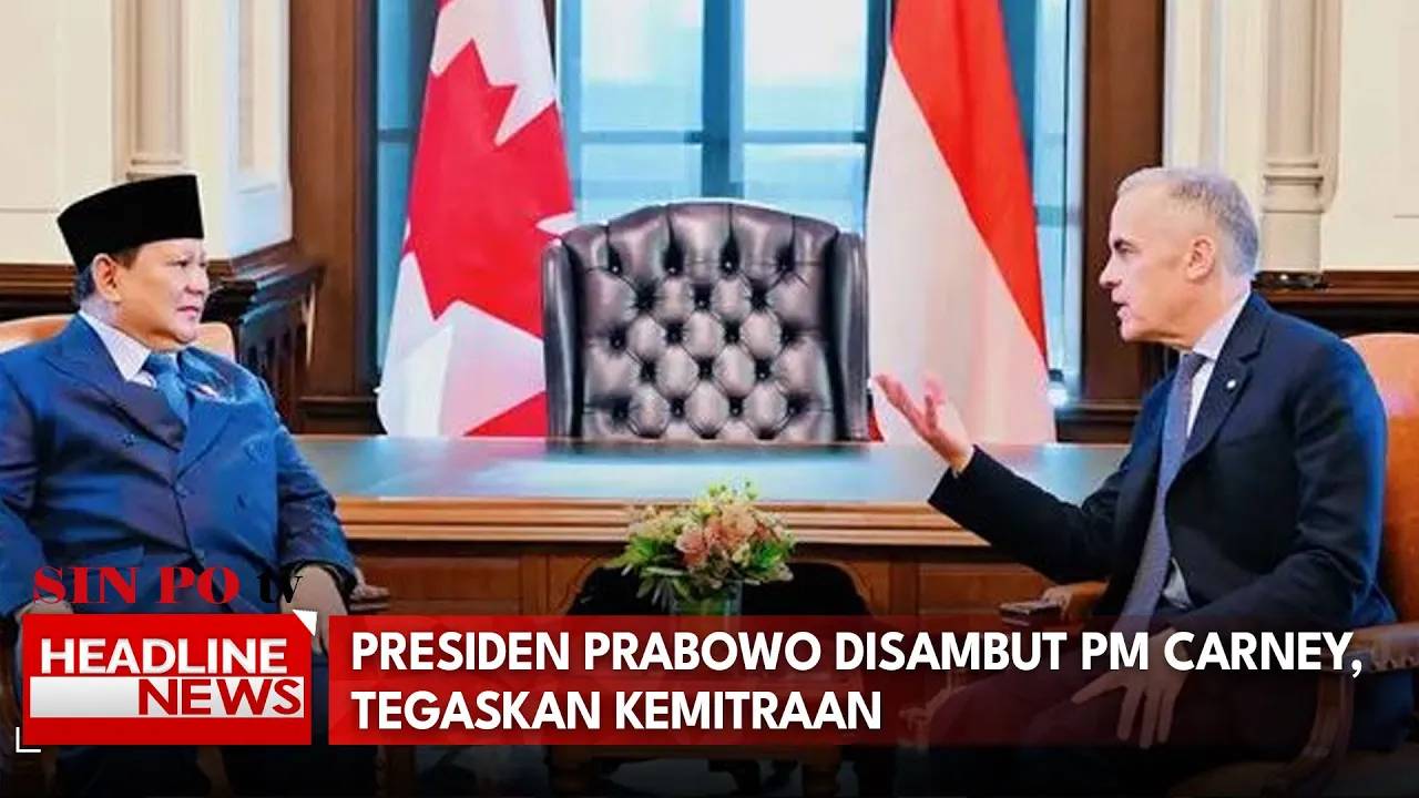 Presiden Prabowo Disambut PM Carney, Tegaskan Kemitraan