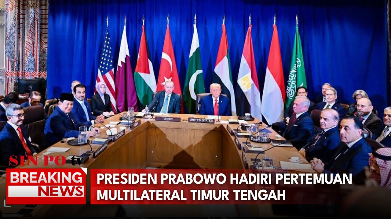 Presiden Prabowo Hadiri Pertemuan Multilateral Timur Tengah