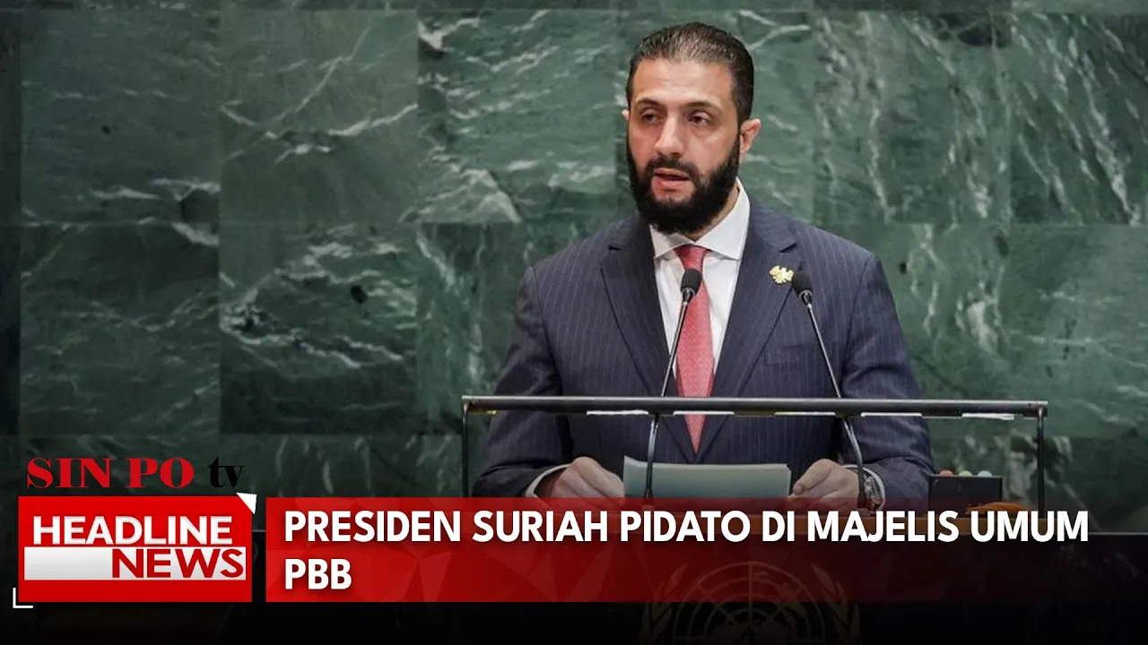 Presiden Suriah Pidato di Majelis Umum PBB