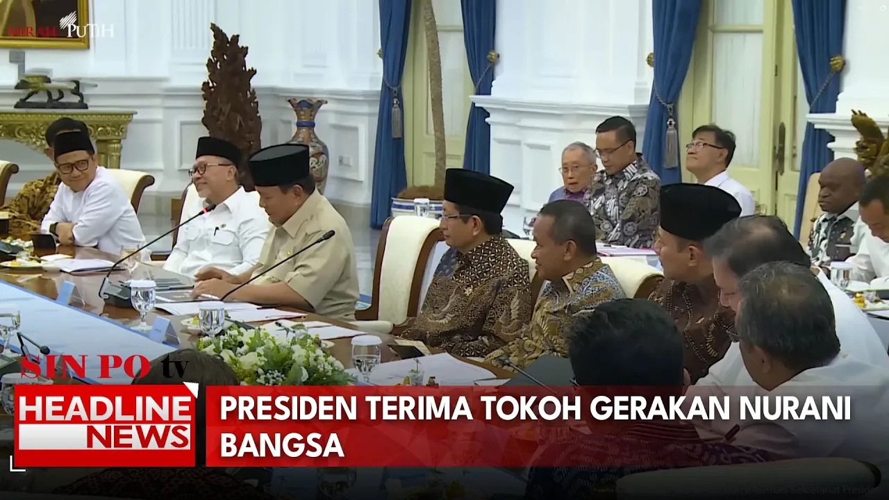 Presiden Terima Tokoh Gerakan Nurani Bangsa