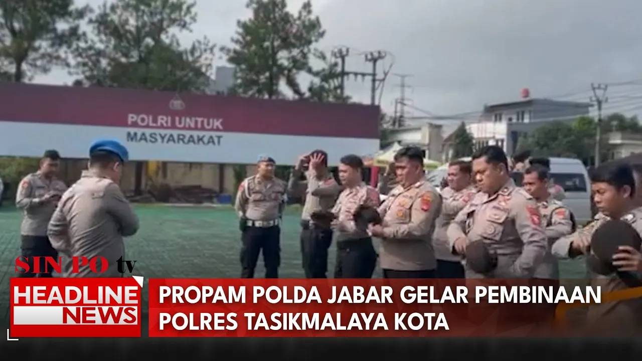 Propam Polda Jabar Gelar Pembinaan Polres Tasikmalaya Kota