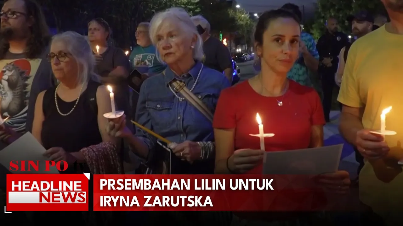 Prsembahan Lilin Untuk Iryna Zarutska