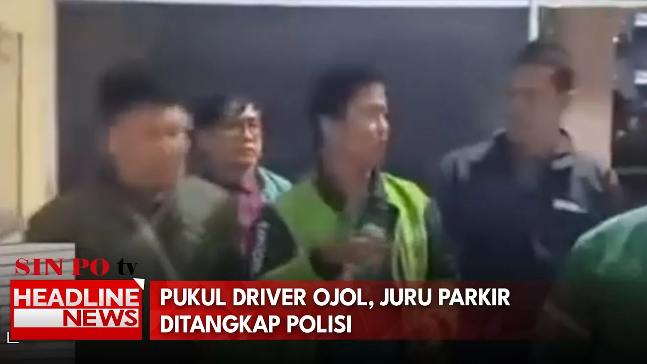 Pukul Driver Ojol, Juru Parkir Ditangkap Polisi