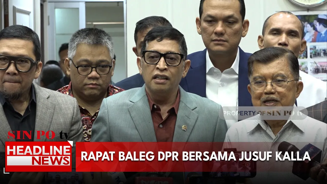 Rapat Baleg DPR Bersama Jusuf Kalla