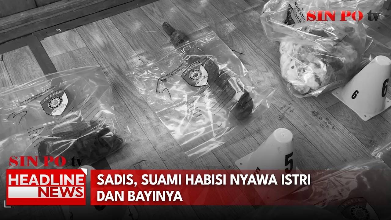 Sadis, Suami Habisi Nyawa Istri dan Bayinya