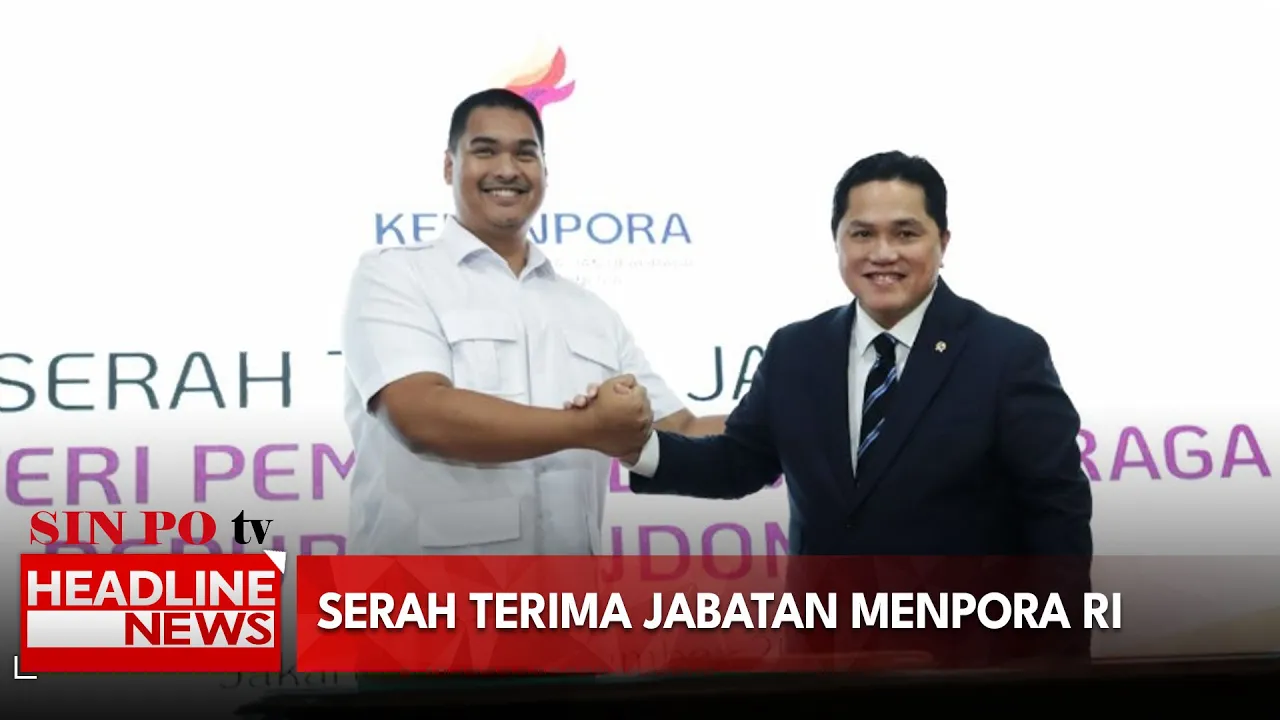 Serah Terima Jabatan Menpora RI