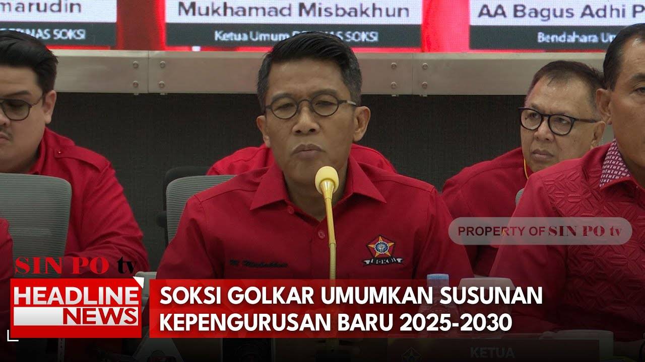 Soksi Golkar Umumkan Susunan Kepengurusan Baru 2025-2030