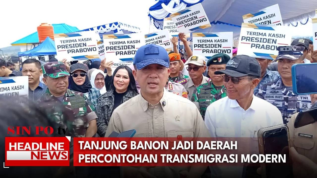 Tanjung Banon Jadi Daerah Percontohan Transmigrasi Modern