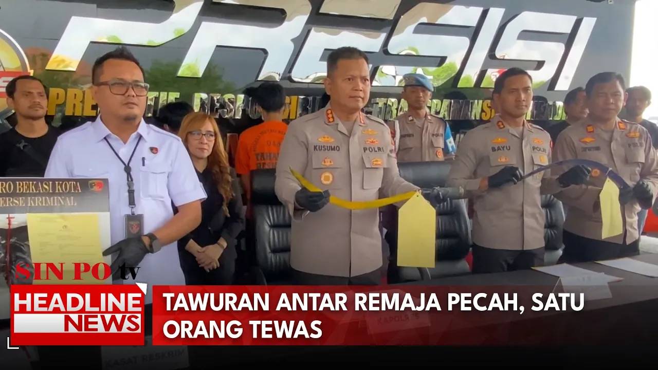 Tawuran Antar Remaja Pecah, Satu Orang Tewas