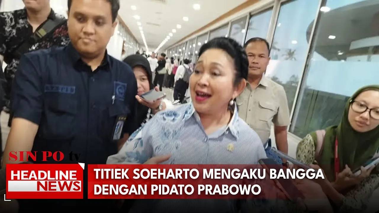 Titiek Soeharto Mengaku Bangga Dengan Pidato Prabowo