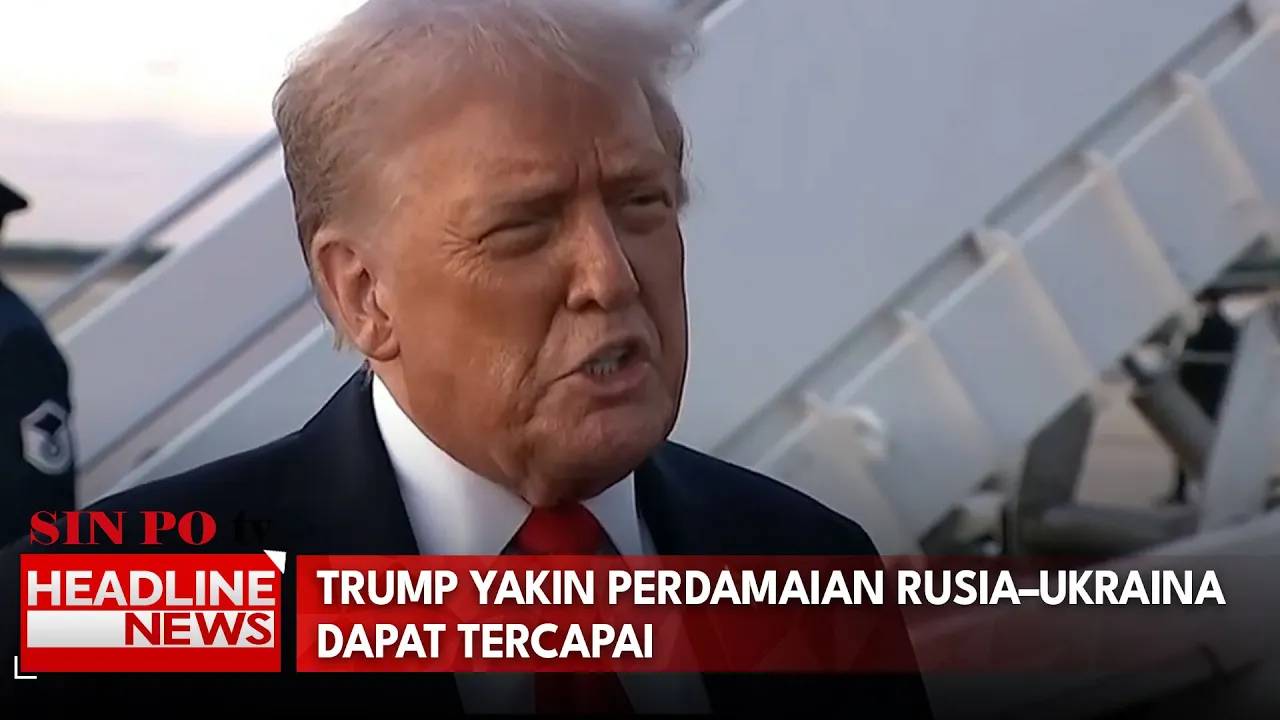 Trump Yakin Perdamaian Rusia–Ukraina Dapat Tercapai